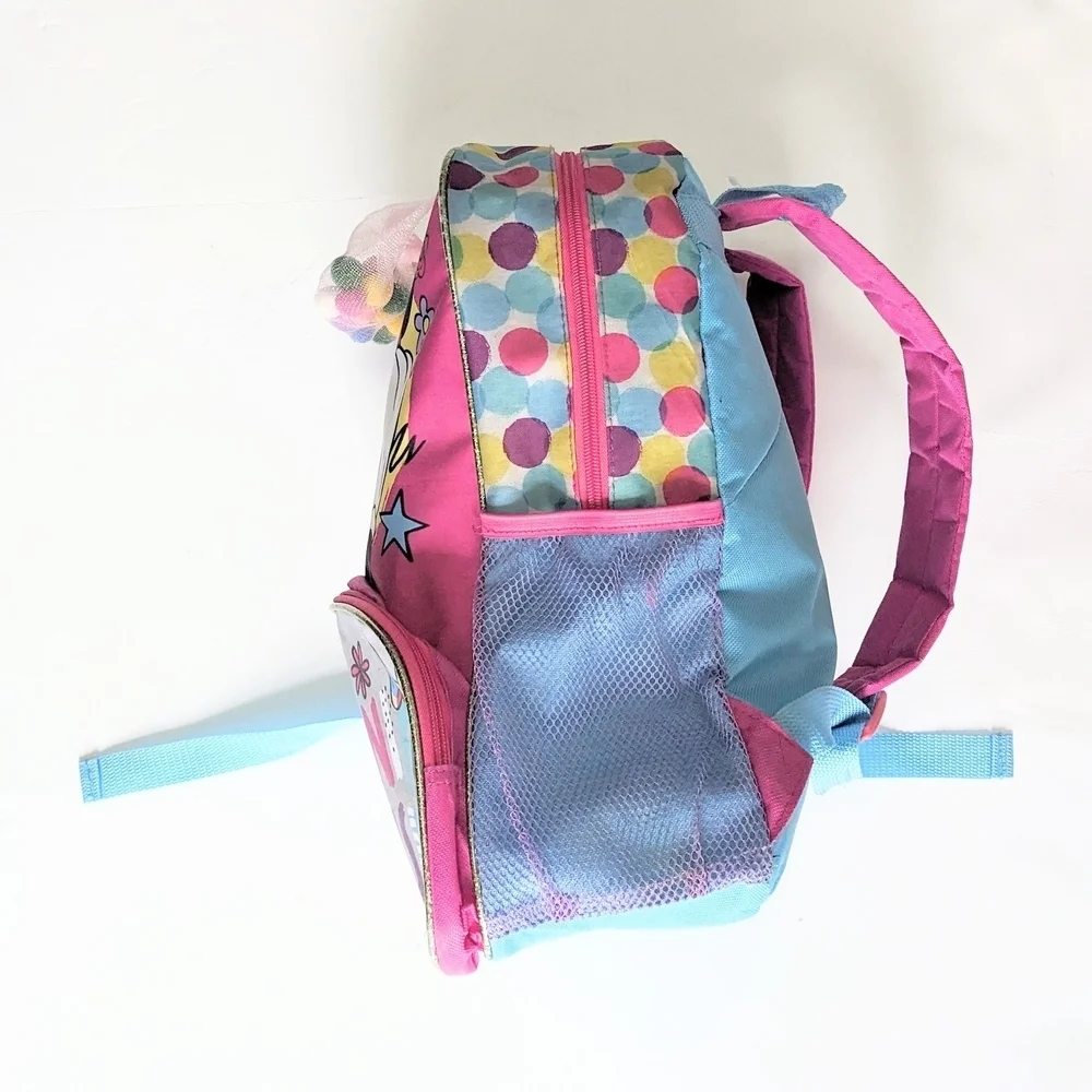 Minnie Mouse Pink Backpack with Accent Bow